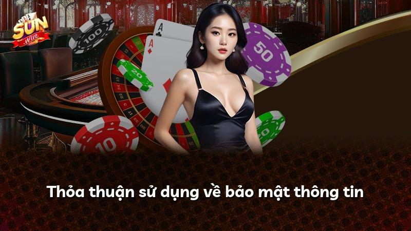 Thỏa thuận sử dụng về bảo mật thông tin