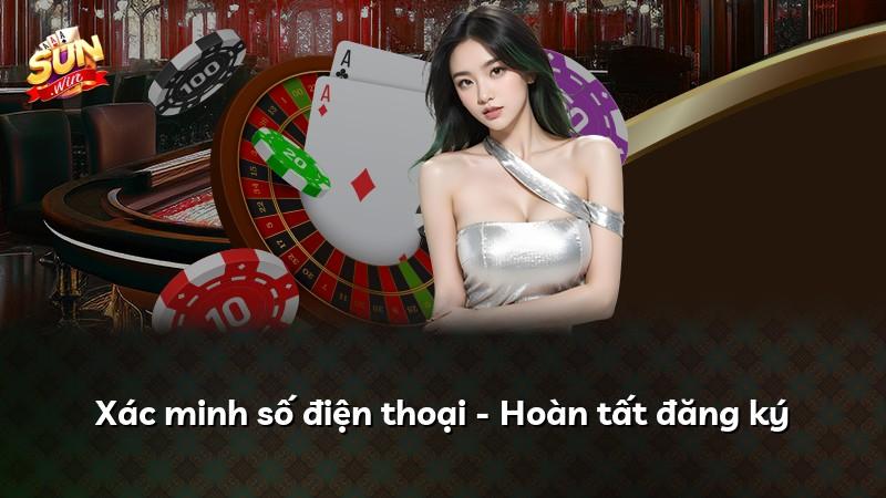 Xác minh số điện thoại - Hoàn tất đăng ký